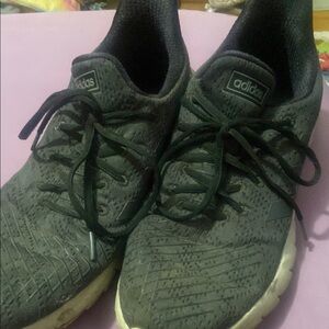 Adidas Charcoal Athletic Sneakers